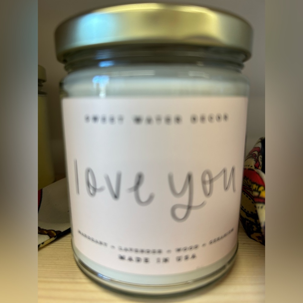 Scented Soy candles with amazing smell